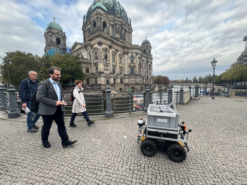 "Sightseeing" mit Claudi in Berlin