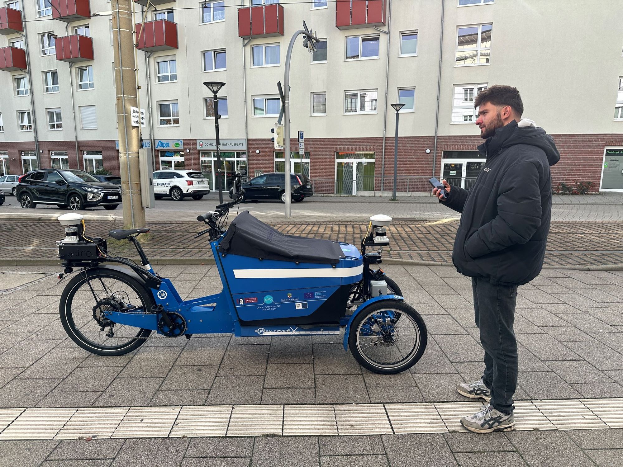 Lastenrad-Test in Schkeuditz zeigt Mobilität der Zukunft