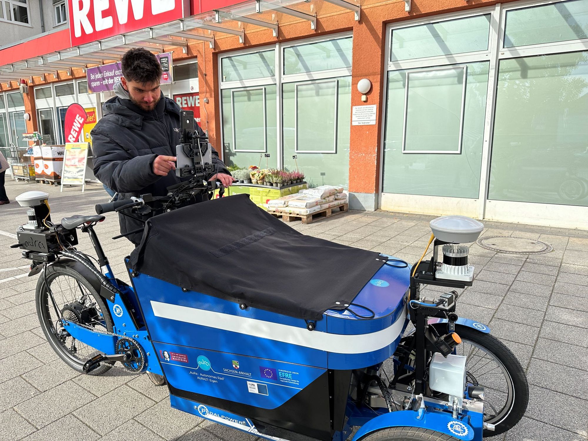 Lastenrad-Test in Schkeuditz zeigt Mobilität der Zukunft